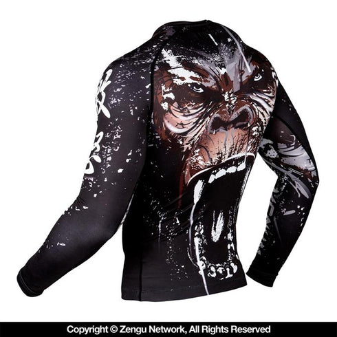 Venum-Gorilla Long Sleeve Grappling Rashguard-4